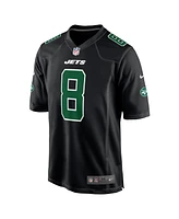 Men's Nike Aaron Rodgers Black New York Jets Fashion Game Jersey