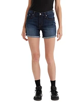 Levi's Women's Mid Rise Mid-Length Stretch Shorts