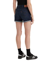 Levi's Women's Mid Rise Mid-Length Stretch Shorts