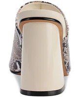 Dkny Women's Silas Square-Toe Slip-On Dress Sandals