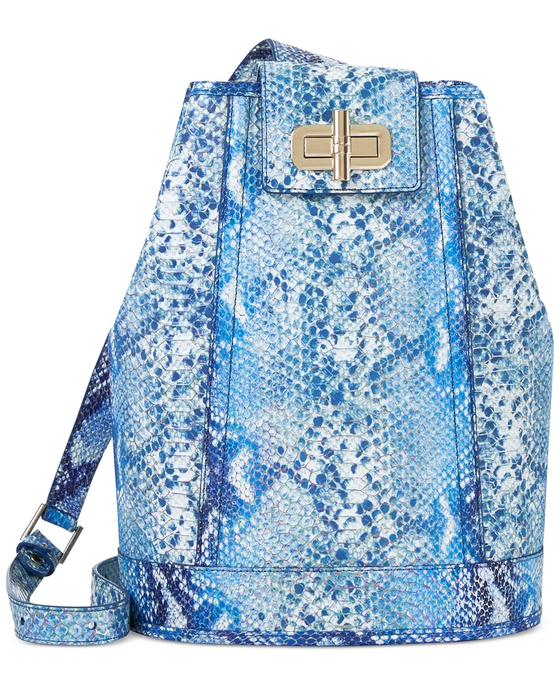 Brahmin Maddie Joyful Oceangrove Leather Backpack