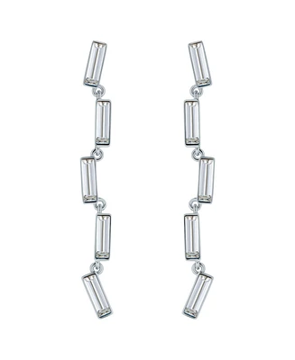 Ted Baker Jewelry Crysel: Crystal Baguette Drop Earrings For Women