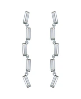 Ted Baker Jewelry Crysel: Crystal Baguette Drop Earrings For Women