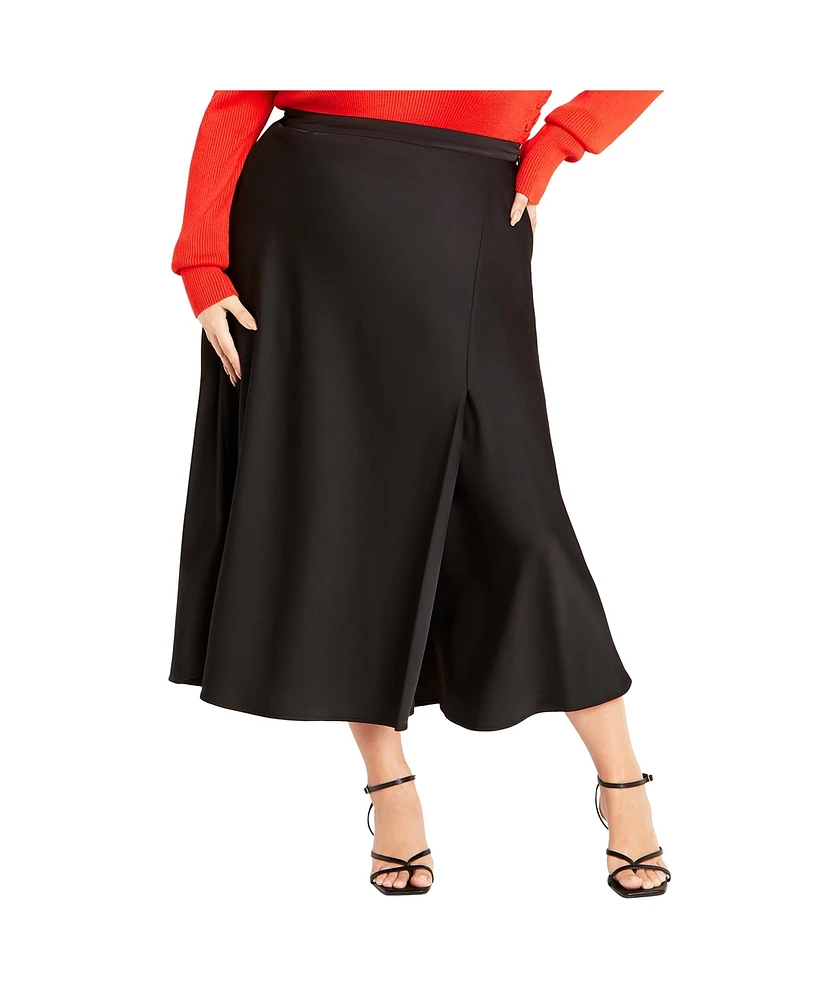 City Chic Women's Evelyn Skirt