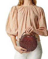 Brahmin Lane Joyful Oceangrove Mini Leather Crossbody