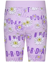 Jordan Big Girls Air Flower Child Bike Shorts