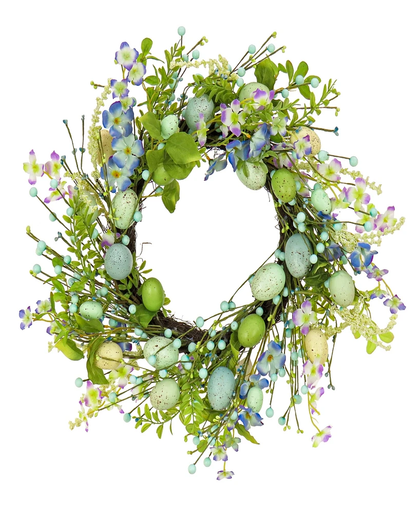 National Tree Company 20" Flowering Easter Wreath