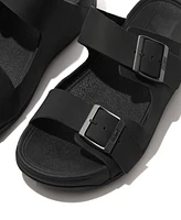 FitFlop Men's Gogh Moc Buckle Leather Slides