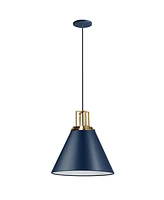 Dainolite 16.5" Metal Sonus 1 Light Pendant