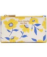 kate spade new york Morgan Sunshine Floral Slim Bifold Wallet