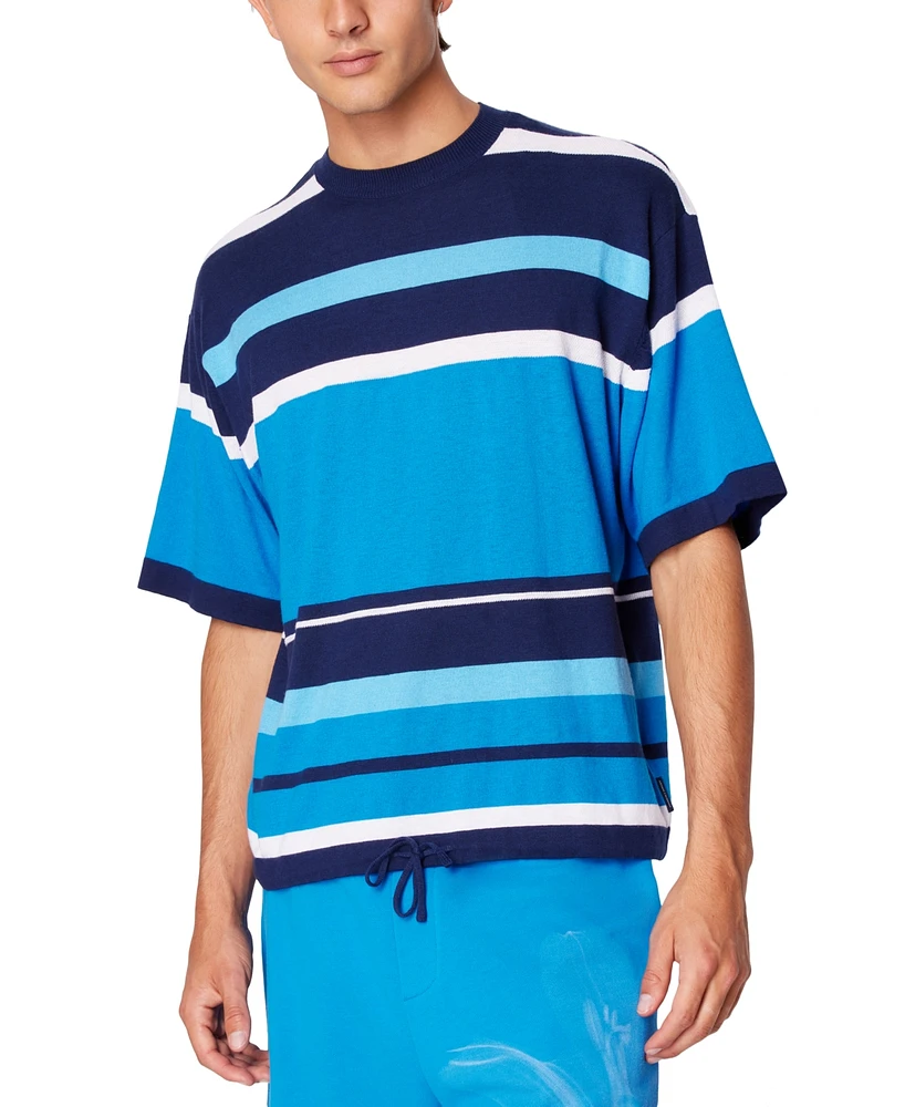 A|X Armani Exchange Men's Colorblocked Stripe T-Shirt