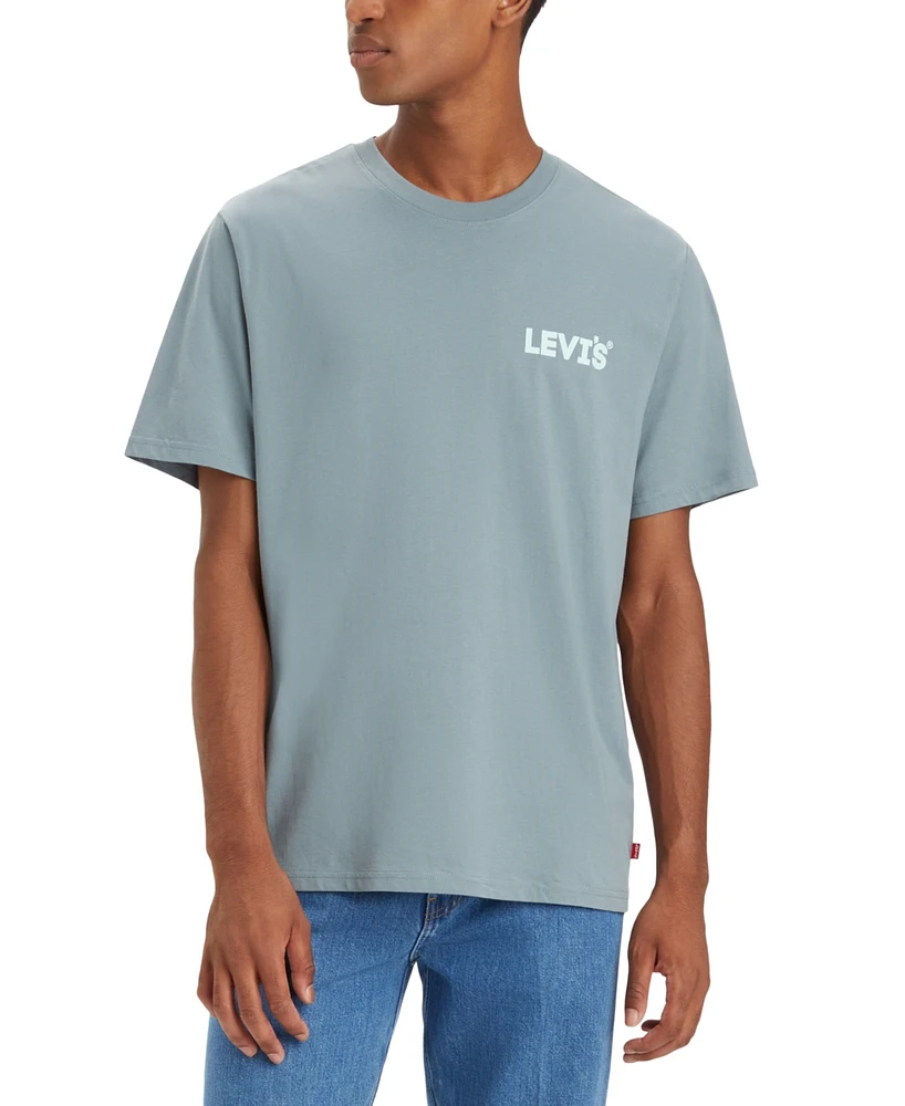 Levi's Men's Relaxed-Fit Short-Sleeve Crewneck Logo T-Shirt