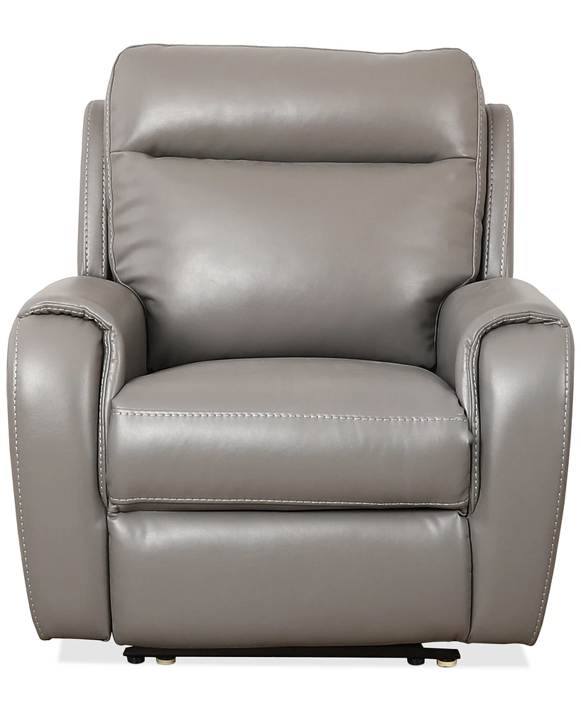 Closeout! Sheeler Faux-Leather Power Recliner