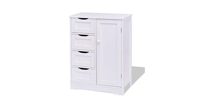 Durable Mdf Storage Cabinet with 4 Drawers