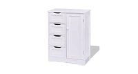 Durable Mdf Storage Cabinet with 4 Drawers