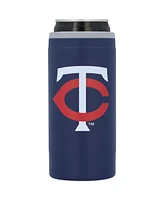 Minnesota Twins 12 Oz Flipside Powdercoat Slim Can Cooler