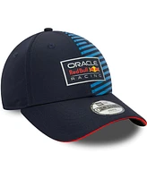 Youth Boys and Girls New Era Navy Red Bull Racing Team 9FORTY Adjustable Hat