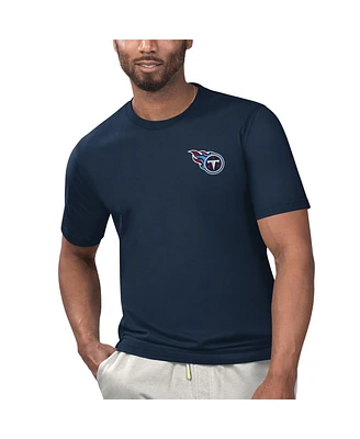 Men's Margaritaville Navy Tennessee Titans Licensed to Chill T-shirt