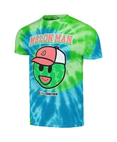 Men's Trackhouse Racing Team Collection Green, Blue Ross Chastain Melon Man Tie-Dyed T-shirt