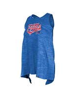 Women's New Era Royal Buffalo Bills Space Dye Active Tank Top