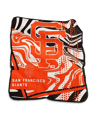 San Francisco Giants 50" x 60" Swirl Raschel Throw Blanket