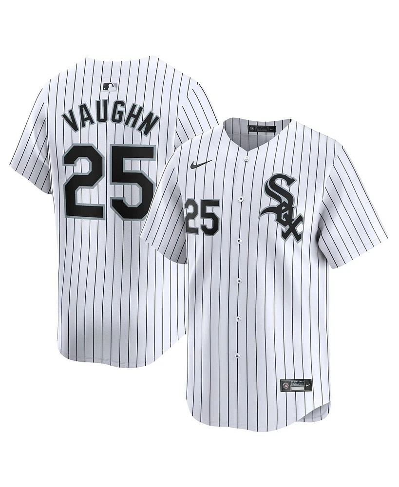 Men's Nike Andrew Vaughn White Chicago Sox Home limited Player Jersey
