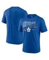 Men's Fanatics Heather Royal Toronto Maple Leafs 2023 Stanley Cup Playoffs Tri-Blend T-shirt