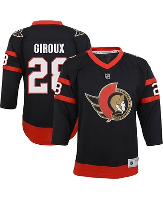 Big Boys Claude Giroux Black Ottawa Senators Replica Player Jersey