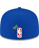 Men's New Era Royal Philadelphia 76ers Stateview 59FIFTY Fitted Hat