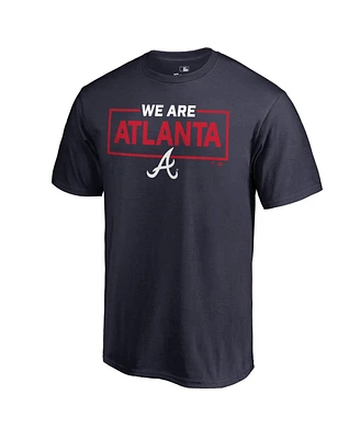 Men's Fanatics Navy Atlanta Braves We Are Icon T-shirt