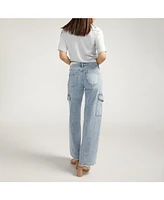 Silver Jeans Co. Suki Mid Rise Wide Leg Jeans