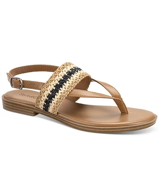 Style & Co Women's Sadiee Slingback Thong Flat Sandals