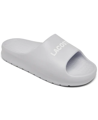 Lacoste Women's Serve 2.0 Slide Sandals from Finish Line