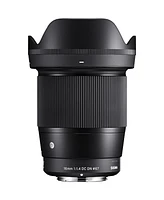 Sigma 16mm f/1.4 Dc Dn Contemporary Lens for Canon Ef-m