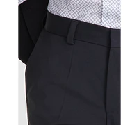 Hugo by Boss Men's Modern-Fit Solid Wool-Blend Suit Trousers