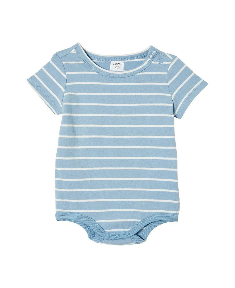 Cotton On Baby Boys and Girls The Short Sleeve Bubbysuit