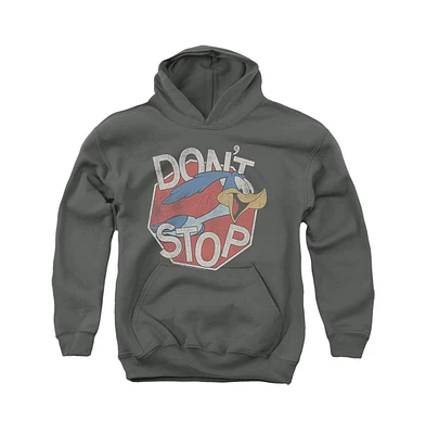 Looney Tunes Boys Youth Dont Stop Pull Over Hoodie / Hooded Sweatshirt