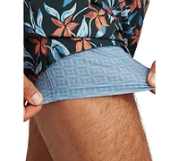 Bonobos Men's Riviera Upf 50+ Printed 7" Swim Trunks