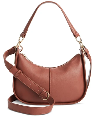 On 34th Dyanne Solid Saddle Bag, Created for Macy's