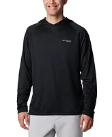 Columbia Men's Pfg Solar Stream Moisture-Wicking Upf 50 Hoodie