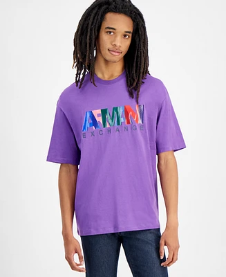 A|X Armani Exchange Men's Comfort-Fit Logo T-Shirt