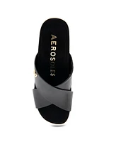 Aerosoles Women's Madina Open Toe Wedge Sandals