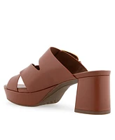 Aerosoles Women's Collin Buckle Slip-On Platforms