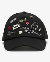 Karl Lagerfeld Paris Women's Charm Baseball Hat