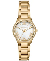 Michael Kors Women's Sage Three-Hand -Tone Stainless Steel Watch 31mm