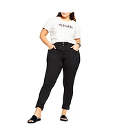 City Chic Women's Harley Regular Skinny Jean