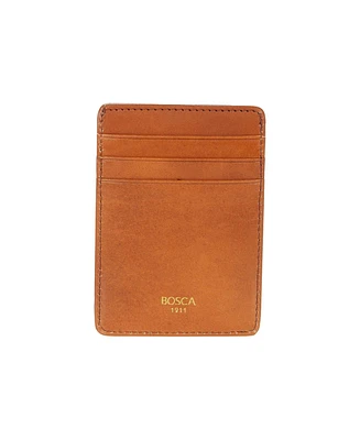 Bosca Deluxe Front Pocket Wallet - Rfid