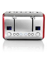 MegaChef 4 Slice Stainless Steel Toaster