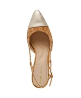 Anne Klein Women's Brooklyn Block Heel Slingback Dress Pumps