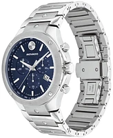 Movado Men's Swiss Chronograph Se Stainless Steel Bracelet Watch 42mm - Silver